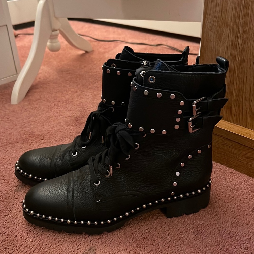 Sam Edelman Studded Combat Boots